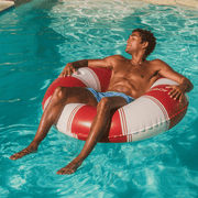 Vintage Tube Float Red